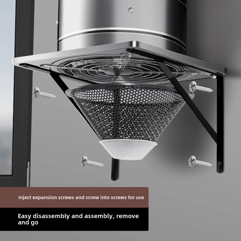 6/8Inch Extractor Ventilatieventilator Afzuigluchtblazer Hoge snelheid Badkamer Keuken Wc Ontluchter Venster Muur Afzuigventilator