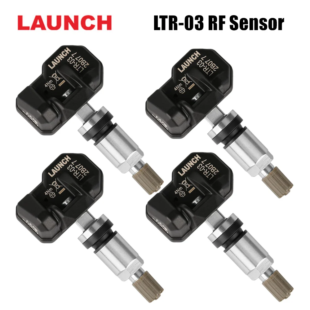 LAUNCH LTR-03 RF Sensor 315MHz & 433MHz TPMS Sensor Metal/Rubber