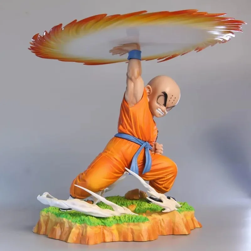 

2026 Dragon Ball Z Kid Goku and Krillin Action Figure Set PVC Model Anime Toys Destructo Disc Scene Statue Collectible Gift