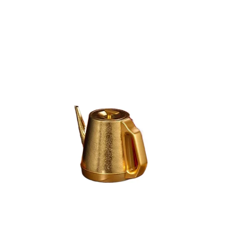 Golden pure titanium automatic water kettle, tea constant temperature electric kettle high-end gifts