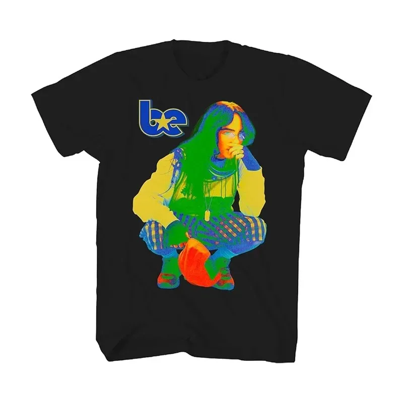 2026 2026 Hot Billie Eilish American Lyricist and Singer Offers Rock-themed Loose-fitting Men's and Women's T-shirts - Aliexpress Deal