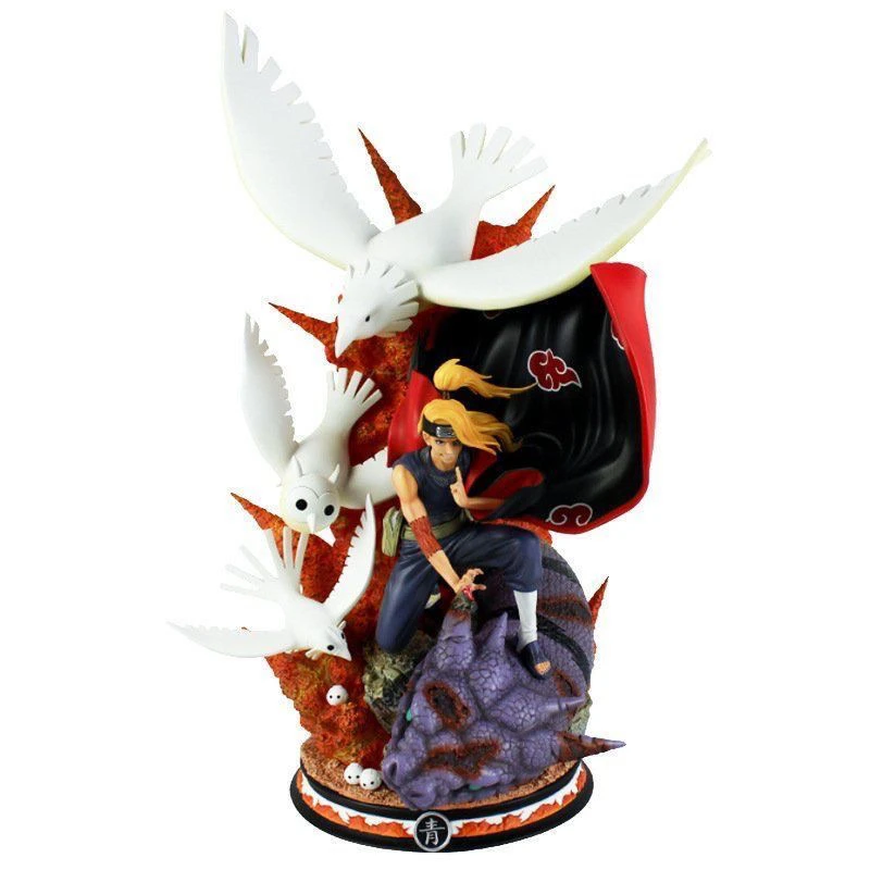 41 cm Naruto Akatsuki Deidara PVC Statue Modell Anime Cartoon Sammlung Figur Desktop Ornament Dekorationen für Kind Geburtstag Geschenk