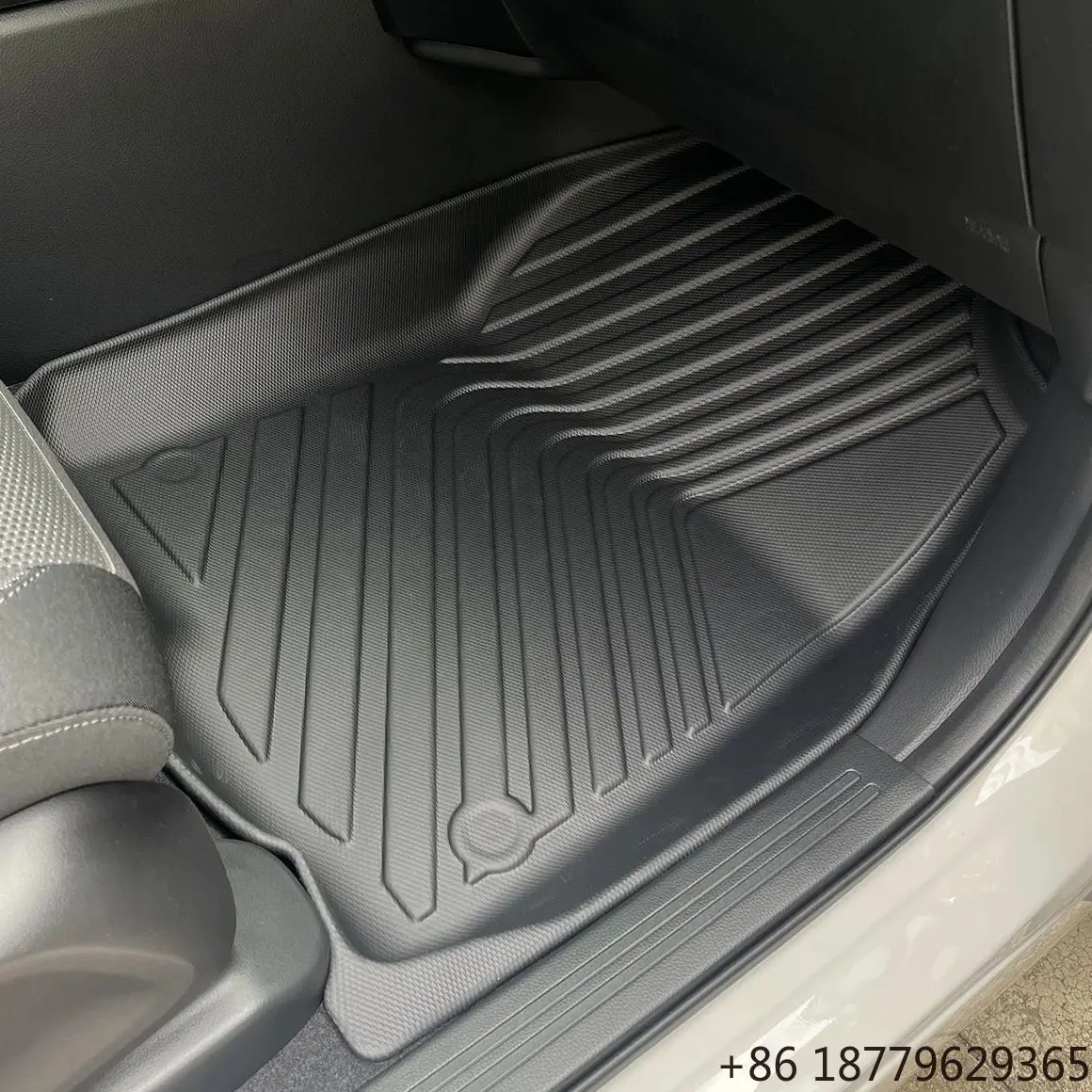 TPE 3D Waterproof Car Floor Mats Right Drive SUV Fitment 2023-2025