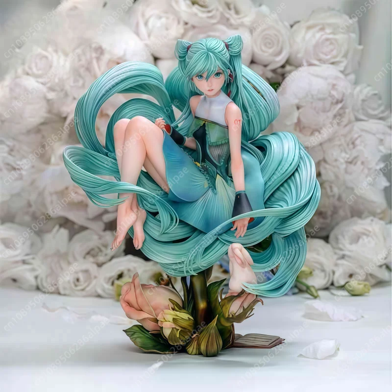 Hot Sale Blind Box Hatsune Miku Handmade Anime Beautiful Girl Soldier Scene Goods Male And Trendy Toys Decorate New Year'S Gifts