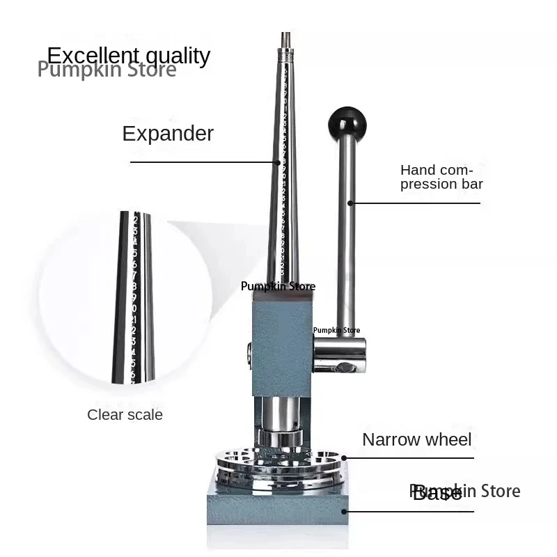 NEW Horizontal Bar Ring Expander Manual Ring Size Adjustment Tensioner Ring Size Reduction and Enlargement