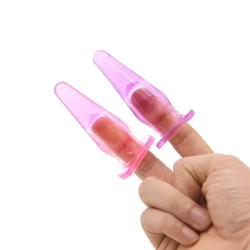 شرجي إصبع الكفة قابل للتركيب هزاز الشرج المدرب الكبار اللعب العشاق متعة اللعب مثلي الجنس اللعب مادة السيليكون لا تضر الجلد