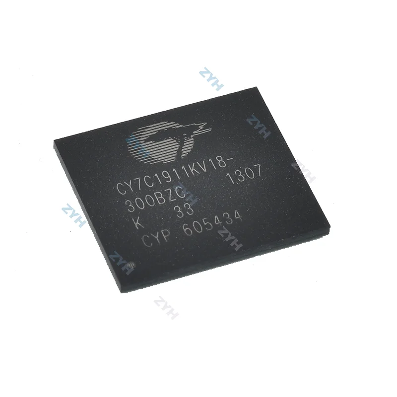 Brand new&Original  CY7C1911KV18-300BZC  	 SRAM - Synchronous, QDR II Memory IC 18Mb (2M x 9) Parallel 300 MHz