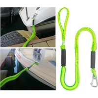 Cordones de líneas de muelle Bungee, cuerda de acoplamiento para Kayak, embarcaciones, SeaDoos, Jet Ski, pontón, canoa, barco eléctrico, accesorios de cuerda de amarre