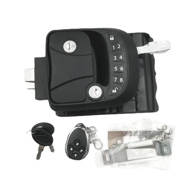 

Rv Password Modified Car Electronic Lock YJ-D Latch Handle Latch Trailer Wireless Mechanical Lock