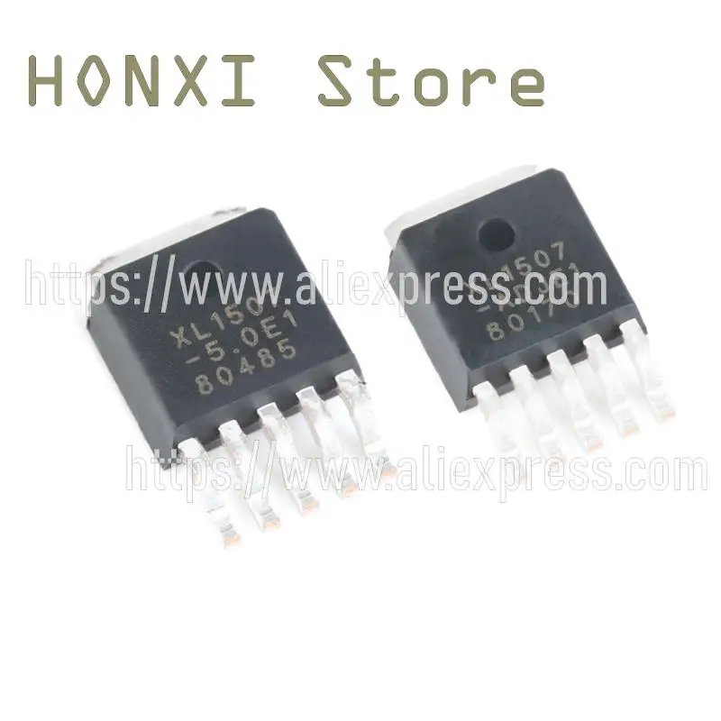 10PCS The original XLSEMI XL1507 XL1507-5.0E1 XL1507-ADJE1 TO252-5 Step-down dc power converter chip 3 a 150 KHZ