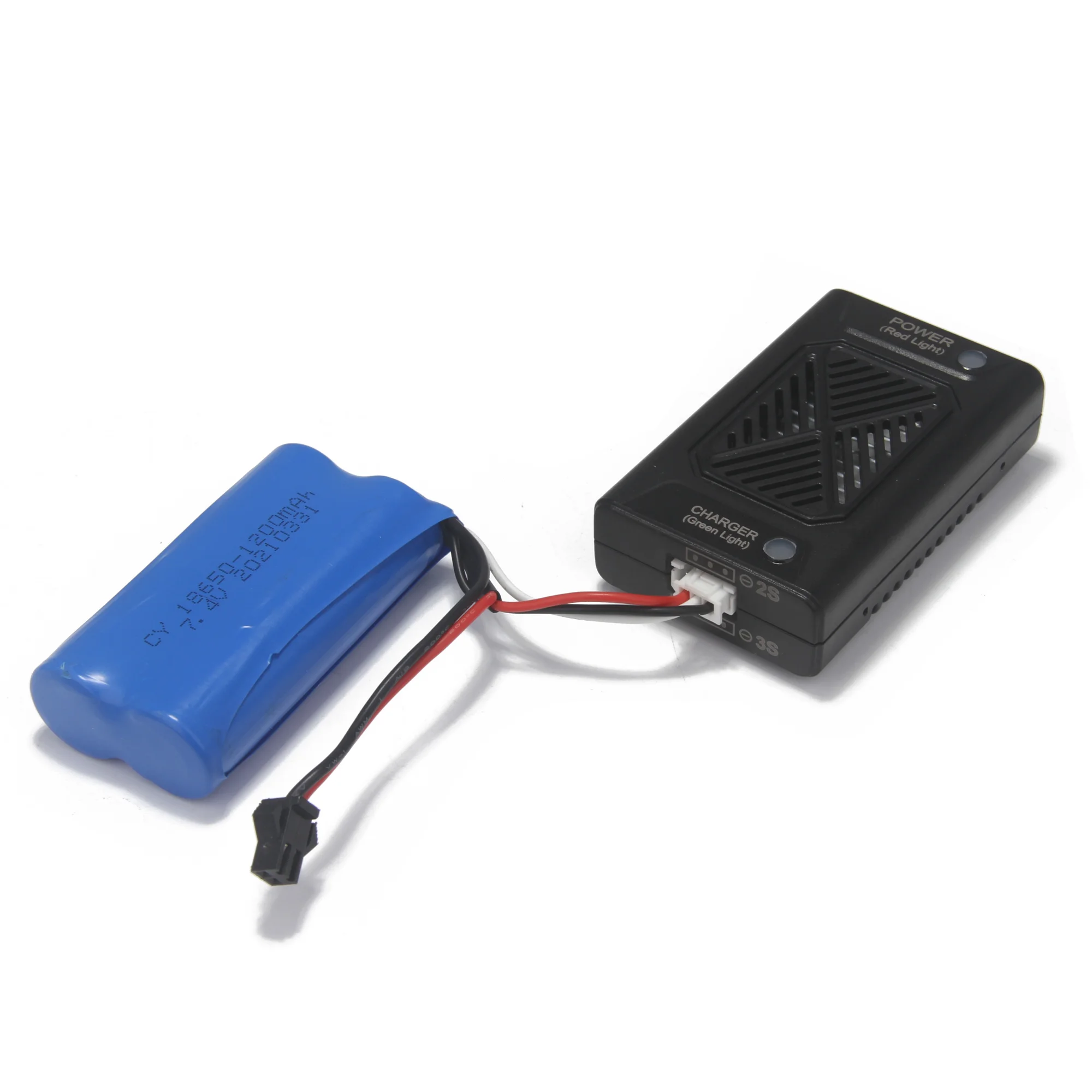 Q3 30W Mini Boost Balanced Charger Box 2.5A High-Speed Charging 2S-3S Lithium Heat Dissipation for RC Discharger Type-C Part