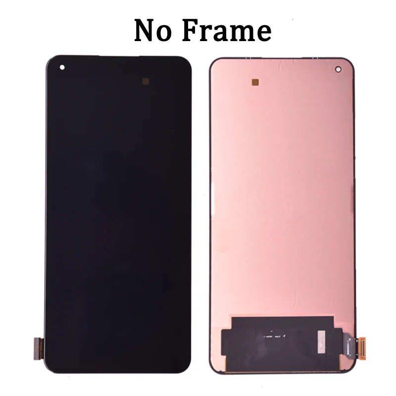 6.55 inches Original AMOLED Screen For Xiaomi MI 11 Lite LCD Touch Screen Digitizer Assembly M2101K9AG Display Replacement