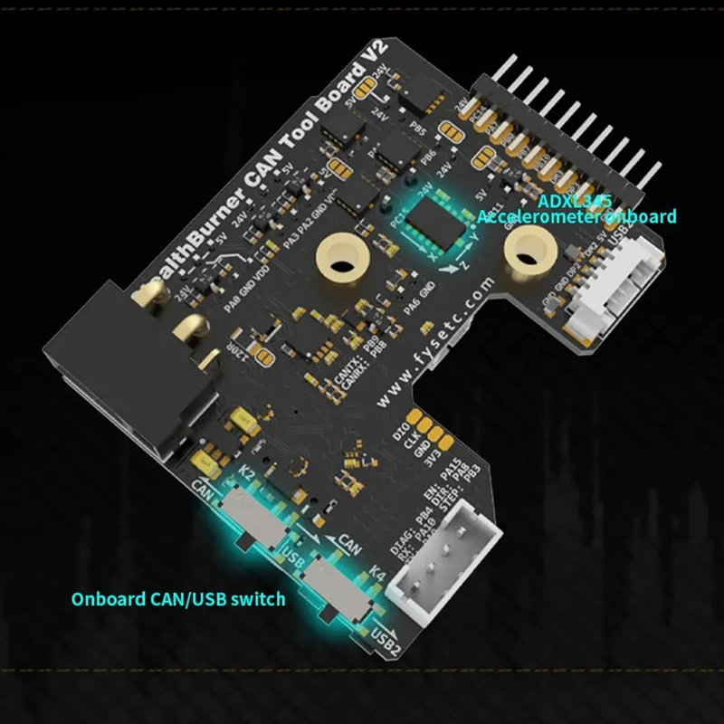 SB COMBO V2 Stealthburner CAN i tablica narzędziowa USB wbudowana TMC2209 z płytką pomocniczą dla Voron SB Hotend