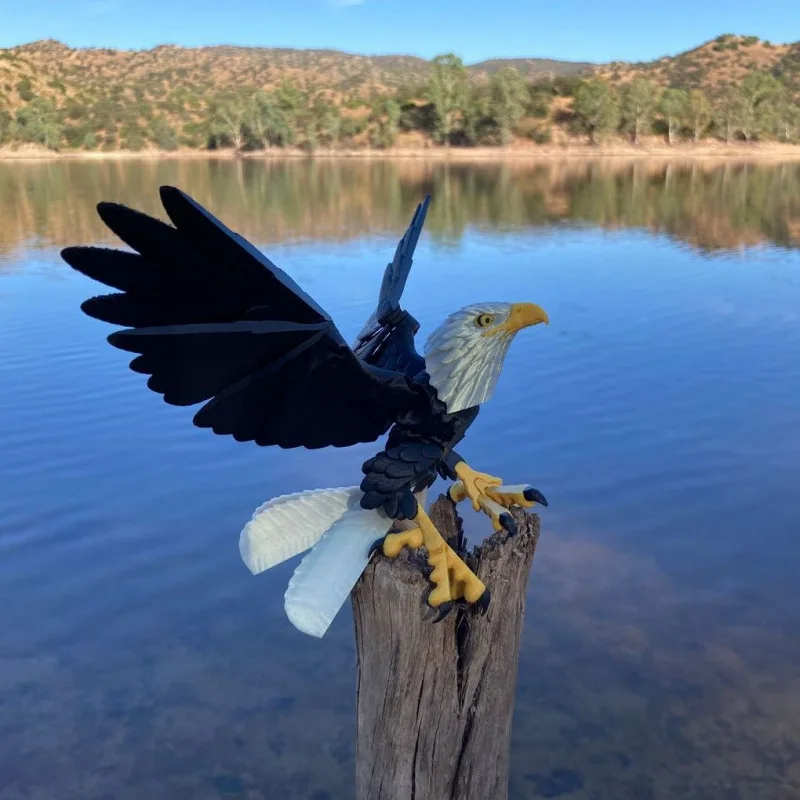3D Printed Multi-joint Movable Eagle Figurine Decoration 4 3D Printed Multi-joint Movable Eagle Figurine Decoration