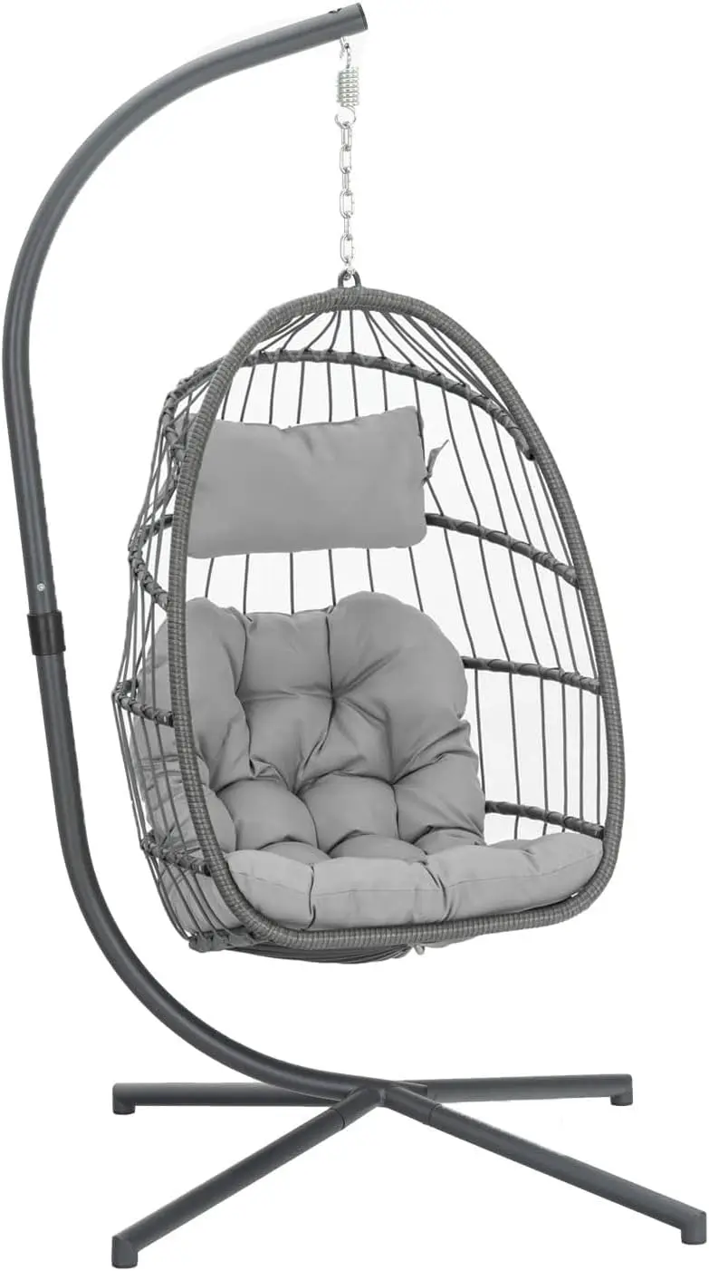 

Egg Chair for Indoor Outdoor Bedroom Patio Hanging Basket Chair Hammock