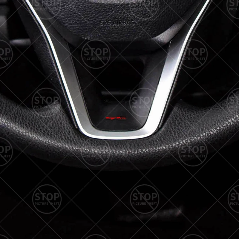 GT Line Logo Car Interior Steering Wheel Sticker Center Console Decoration Badge For ProCeed Stinger Stonic Sportage K7 K8 K5 K3 - view 4