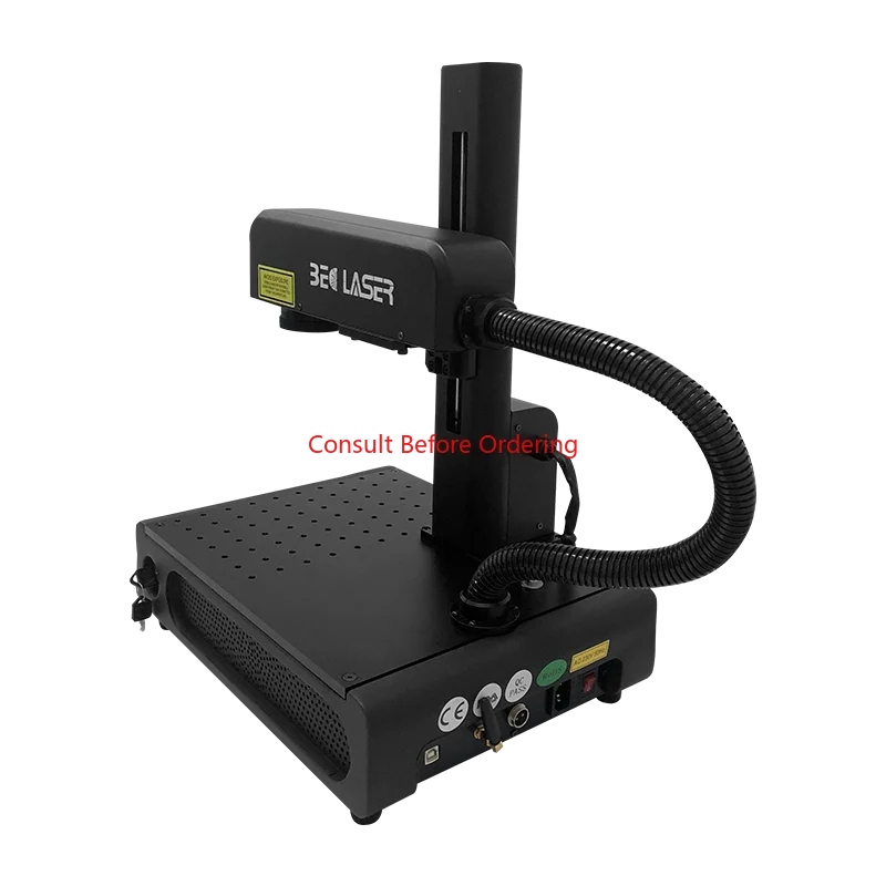 

20W 30W Portable Smart Fiber Marking Machine Fiber Engraving Machine For Dog Tags, Jewelry, Rings And Other Metals