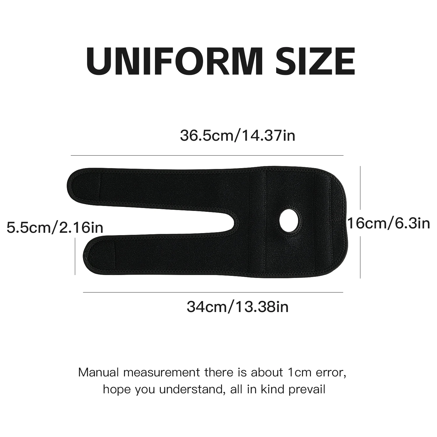 1/2PCS Adjustable Open Elbow Brace Support for Sports Fitness Tennis Golf view 5