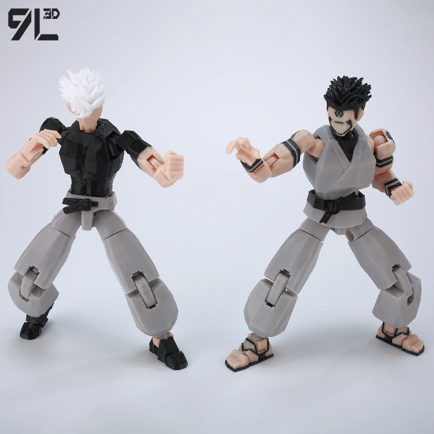 9L3D Titan13 Shapeshift Cursed Figure - DIY Assembly Multi Jointed Toy voor ouder-kinderspellen ​   T13 Cursed Energy-figuurspeelgoed