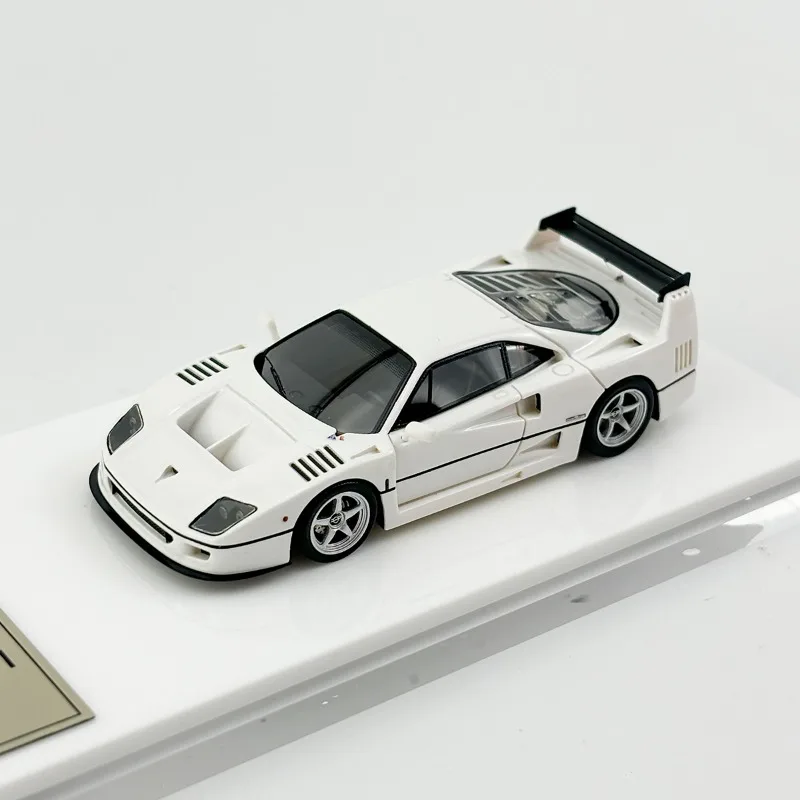 DMH 1/64 Ferrari F40 GTE Limited Edition harslegering speelgoed motorvoertuig gegoten metalen model geschenken