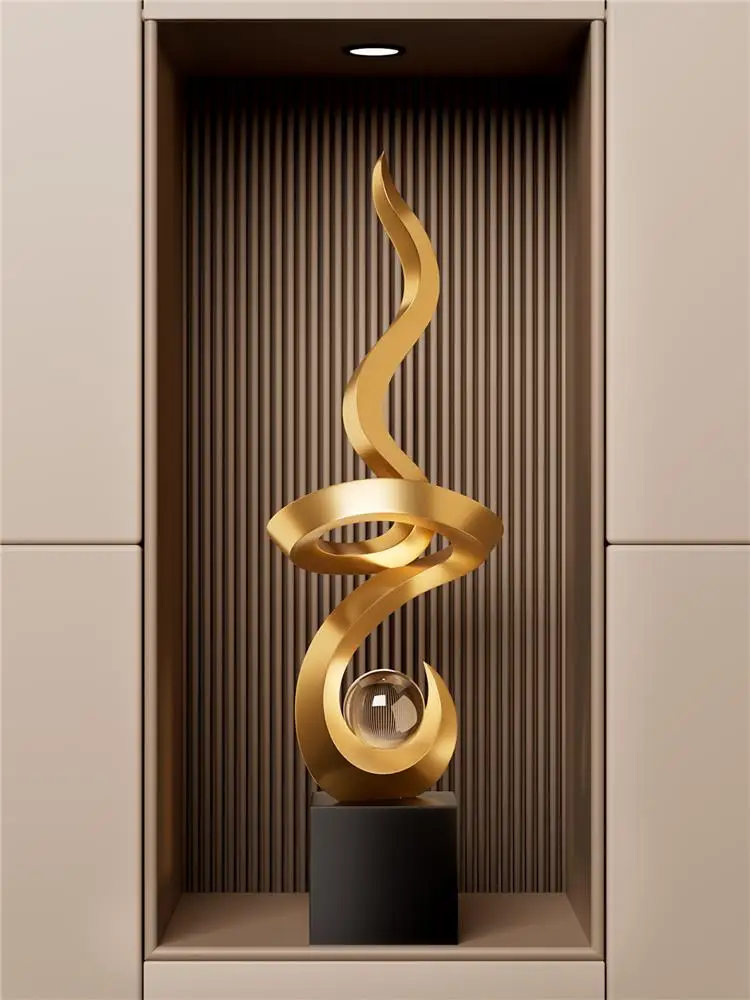 Home Decor Wind And Water Rise,Entrance Decorations,Luxury Living Room Wine Cabinets,TV Cabinet,Art Sculpture Decoration,Gifts
