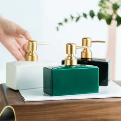 Bathroom Ceramic Hand Soap Dispenser Bottle Press Bottle Kitchen Soap Pump Dispenser Bathroom Accessories Dispensing Bottles