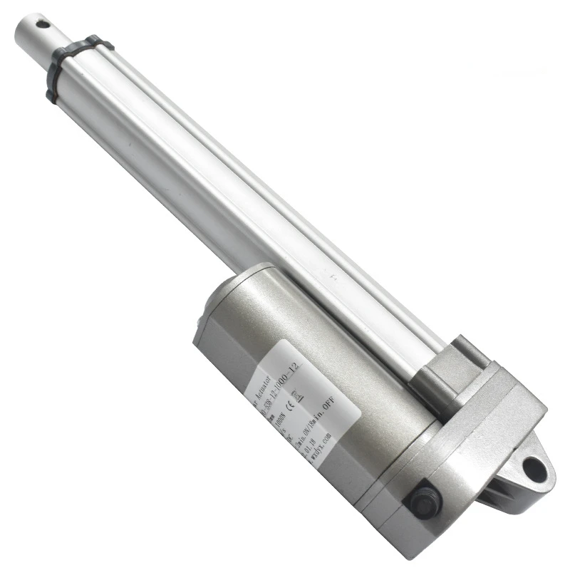 DC motor push rod 36v 200kg push pull force with self-locking small electric telescopic rod with Hall signal