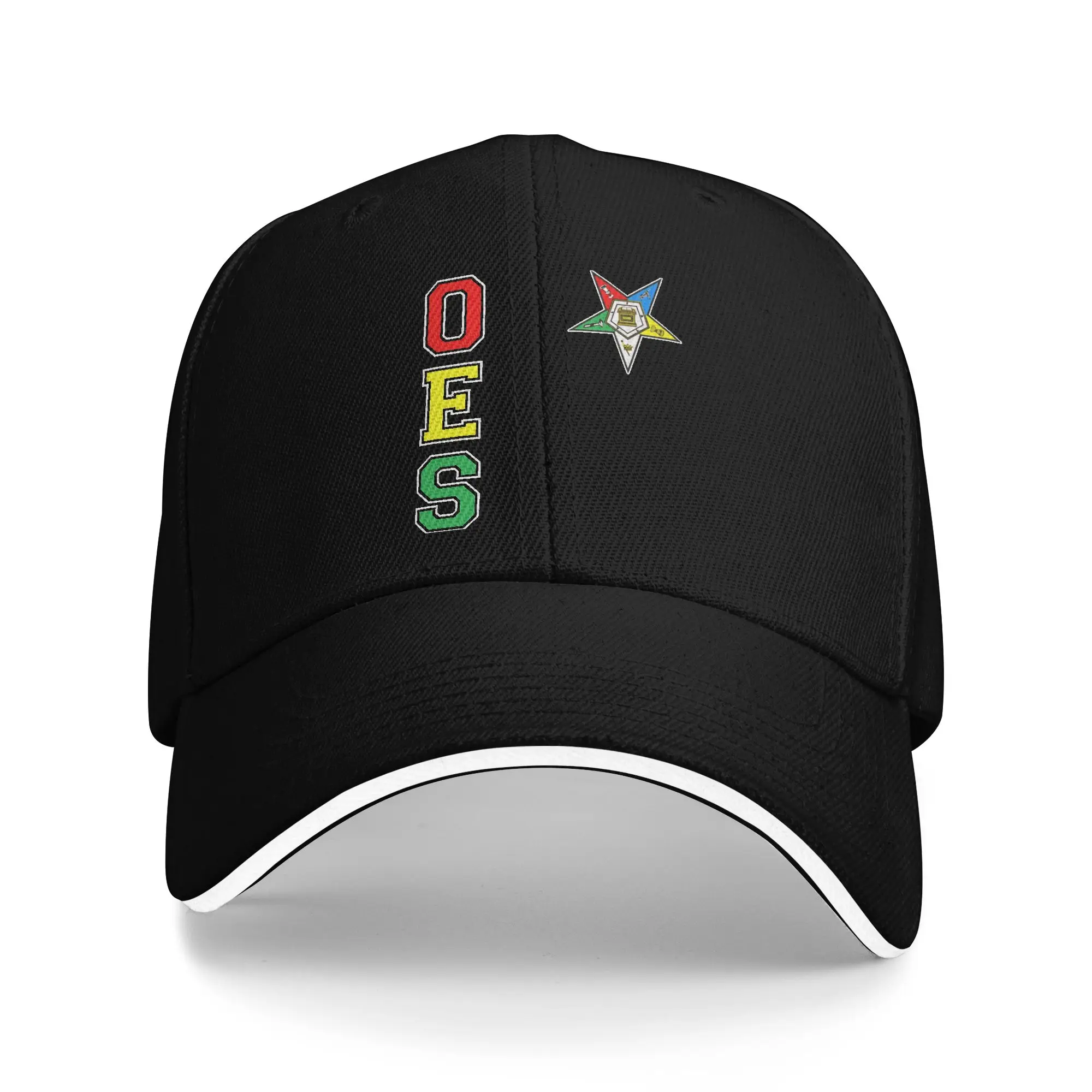 Oes Order Of The Eastern Star Baseball Cap  Casual Female Male Trucker Hat Sunscreen Design Hunting Camping Snapback Cap Gift