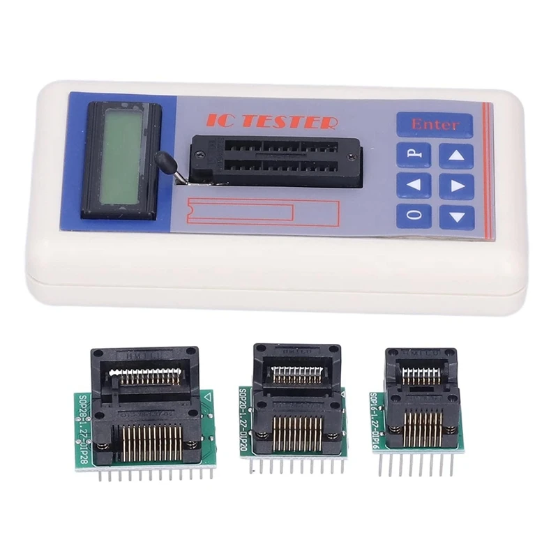 Hot Sale Integrated Circuit Tester, IC Transistor Capacitor Tester, Diode Checker Detector, With 5V 3.3V AUTO Mode