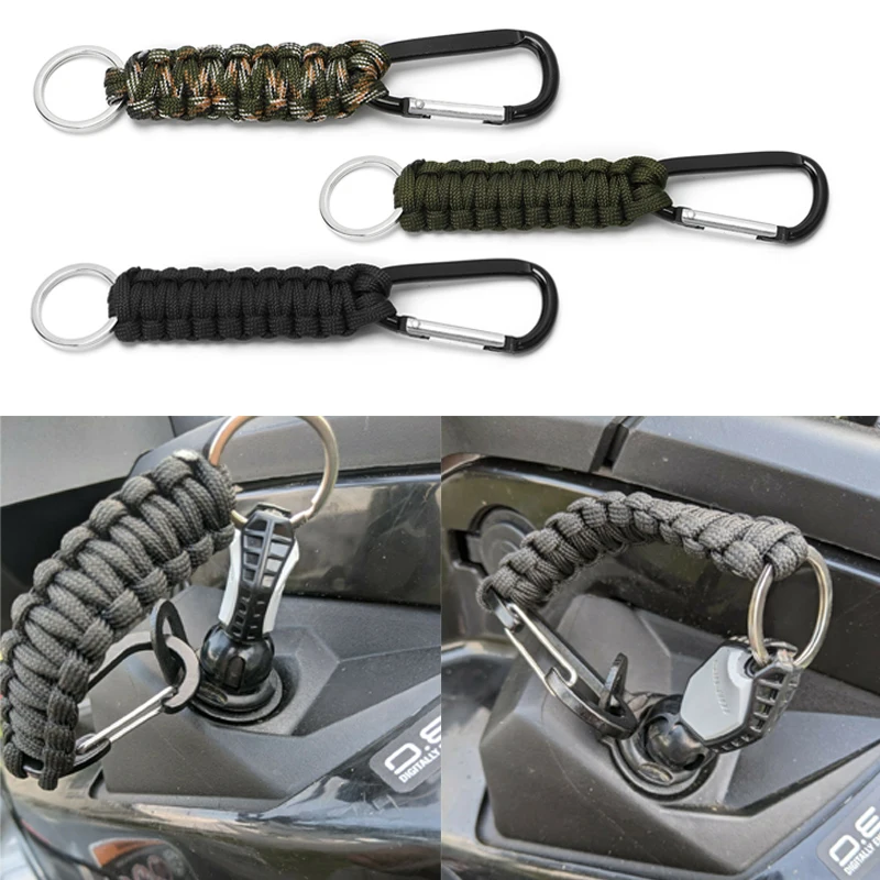 Sleutelhouder met Lanyard Geen verloren meer sleutelhaak Voor Can Am Outlander XMR 570/650/800/850/1000 Renegade Can-Am Sleutelhouder Kan