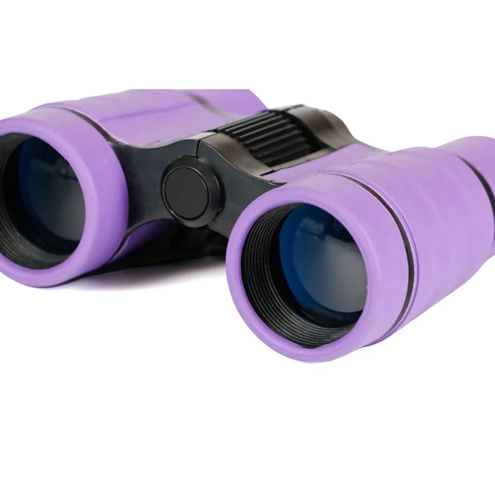 

4x Adjustable Children's Focusing Simulated Outdoor Bird Watching Entertainment Gift Purple Kids Focal