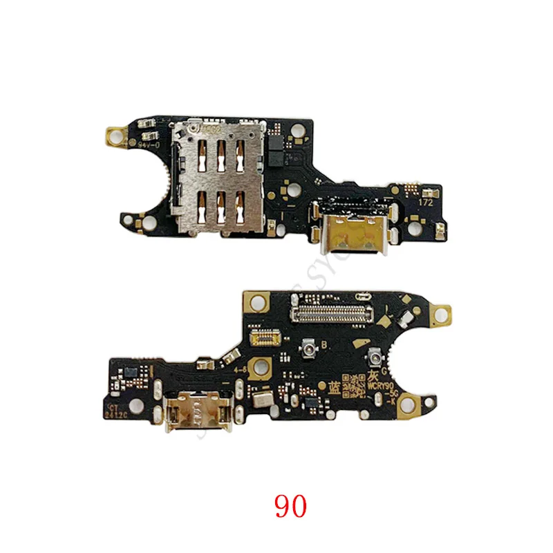 USB Charging Port Board Flex Cable For Honor 90 Pro 100 Pro 200 Pro Charging Connector Repair Parts