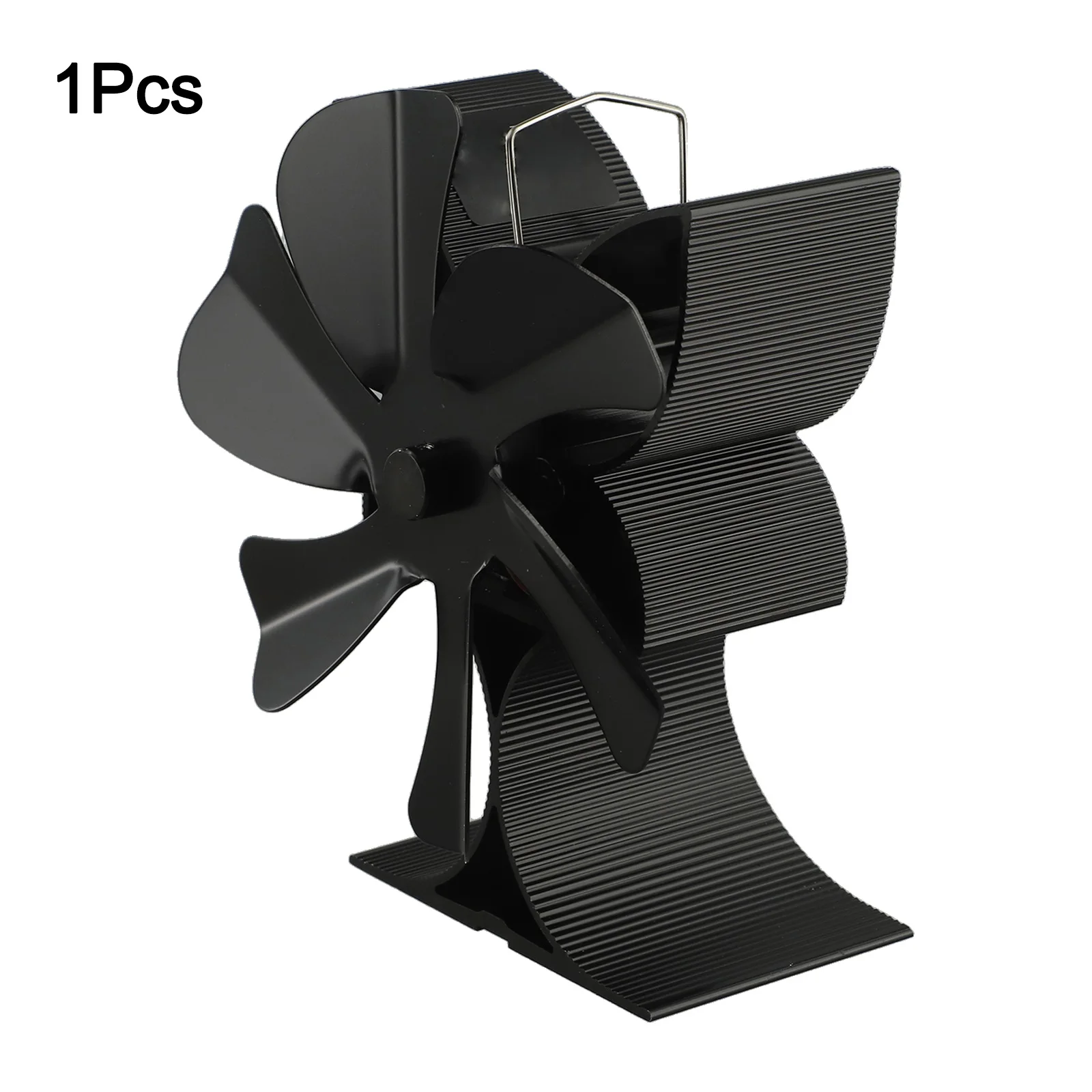 

6 Blade Fan Fireplace Fan Heating Solution High-efficiency Air Circulation Improved Hot Air Flow Eco Friendly Fan