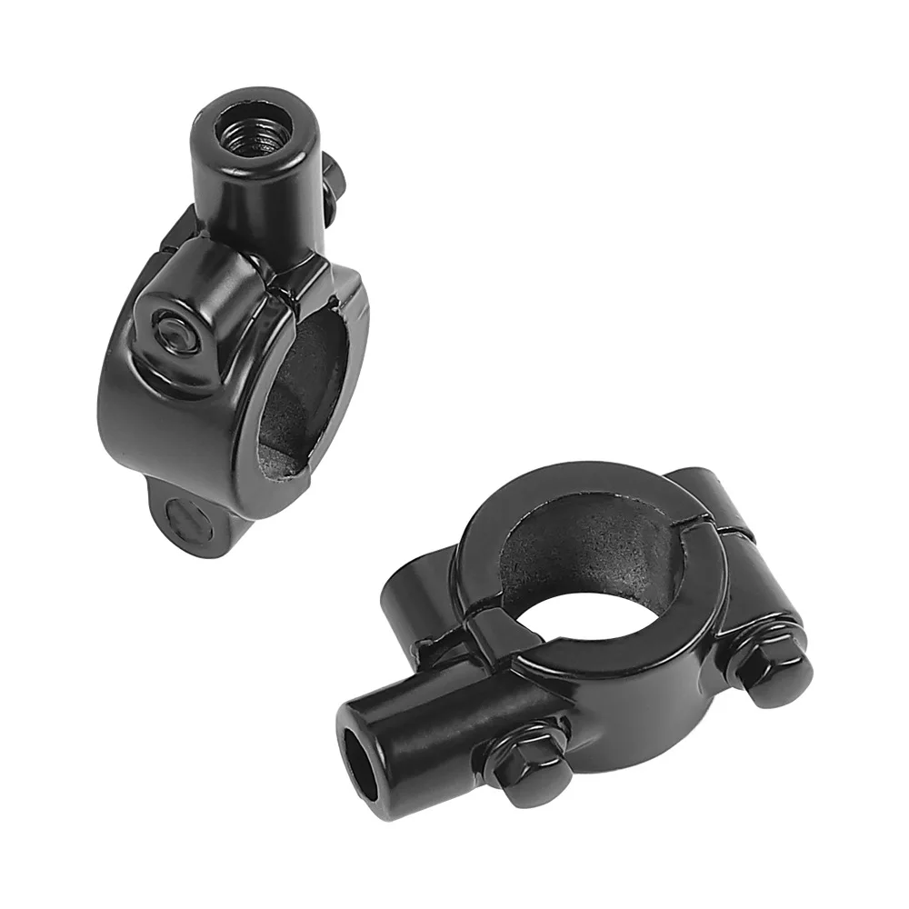 Motorcycle Rearview Mirror Mount Bracket 8mm 10mm Motorcycle Modified Rearview Mirror Holder Adapter Retainer Handlebar Bracket