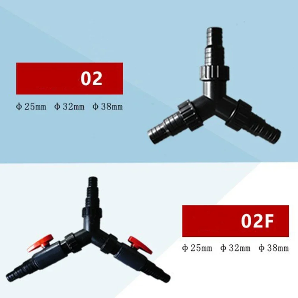 Pond Pump Y Válvula Divisora Conector, Distribuidor De Água, Mangueira ajustável, Peças de reposição, Substituição, 1Pc