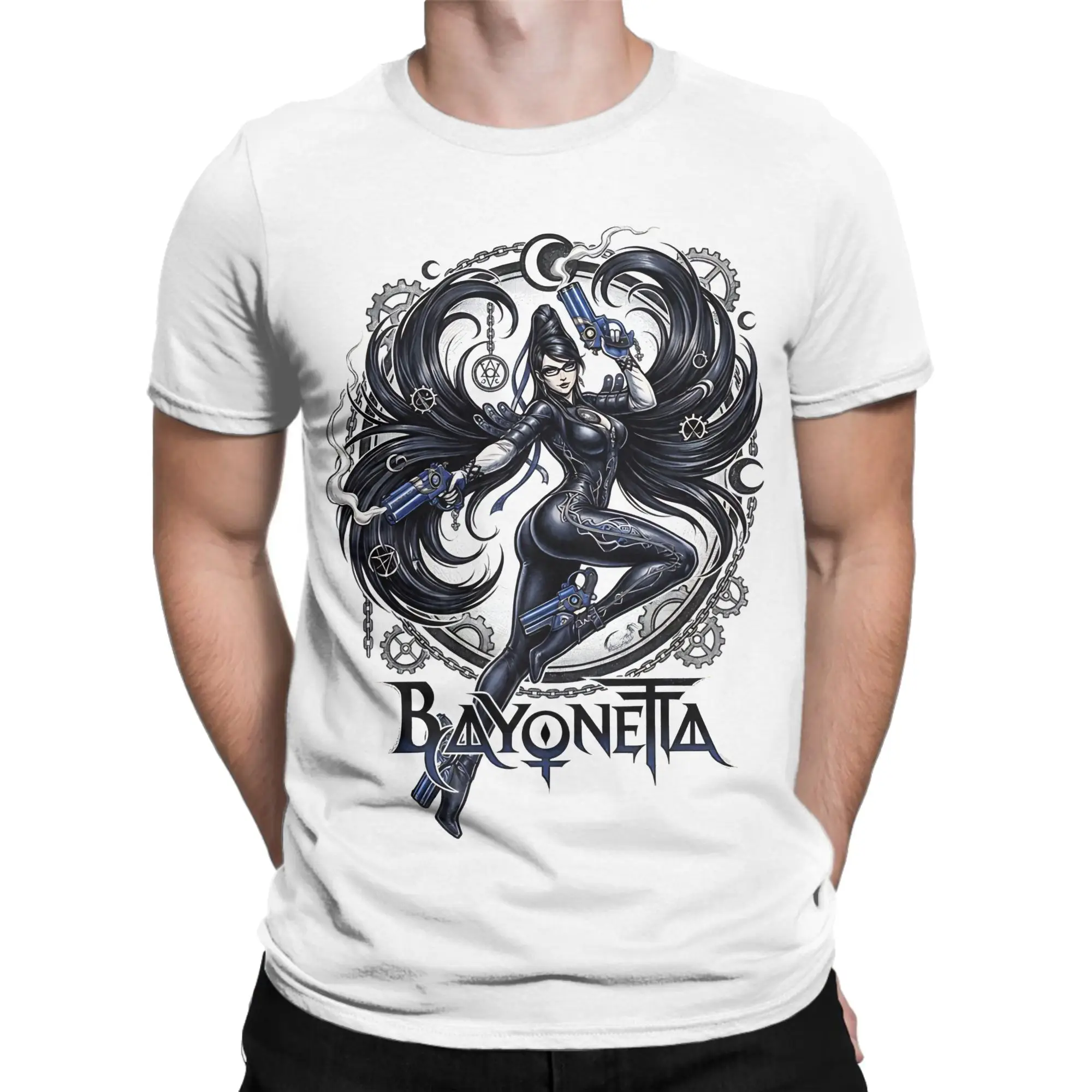 Bayonettas Stylish Witch T Shirt Men Women Cotton Awesome T-Shirts Round Neck  Tee Shirt Short Sleeve Clothes New Arrival