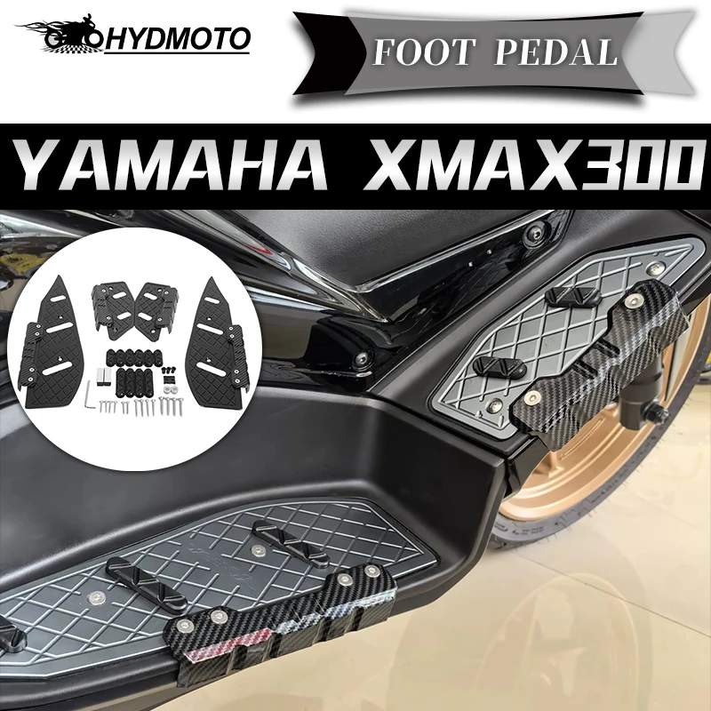 

For 2020-2024 Yamaha XMAX300 xmax300 modified foot pedal anti slip foot pad aluminum alloy foot pad accessories