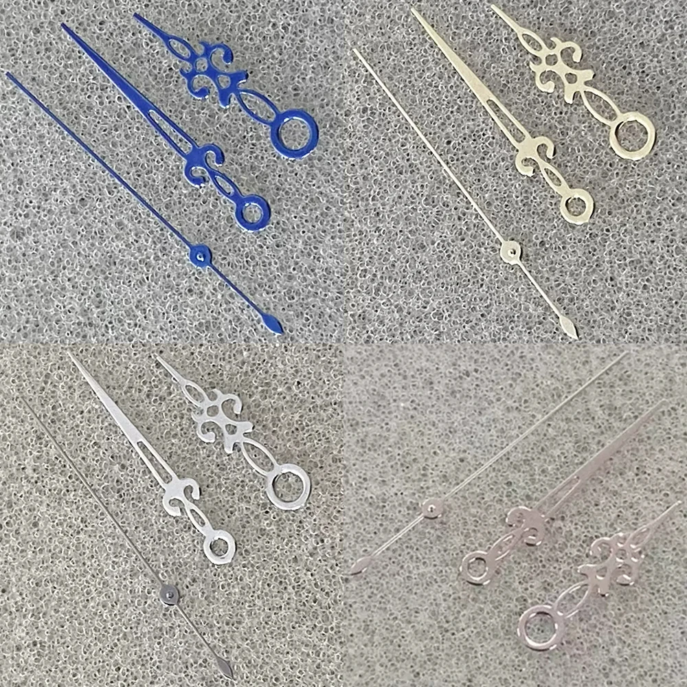 

NH35 Hands Fashion Shape Watch Hands, No Luminous Blue/Silver/Gold/Rose Pointers Needles, for NH35 NH36 4R 7S Movement