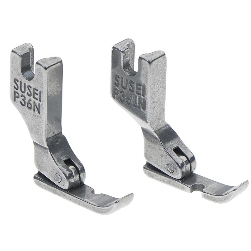 1PCS P36LN / P36N Presser Foot Industrial Sewing Machine Flatcar Unilateral Presser Foot Steel-Sided Zipper Foot High Quality