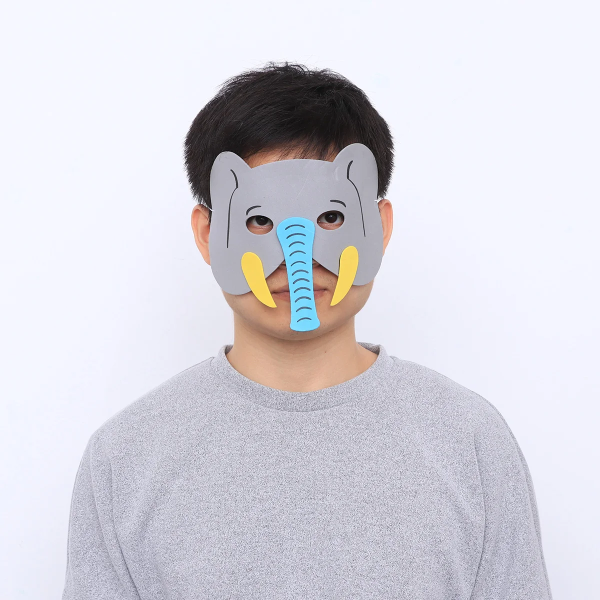 

5 Pcs Face Mask Animal Carnival Halloween Kids Masquerade Ball Masks Party Child