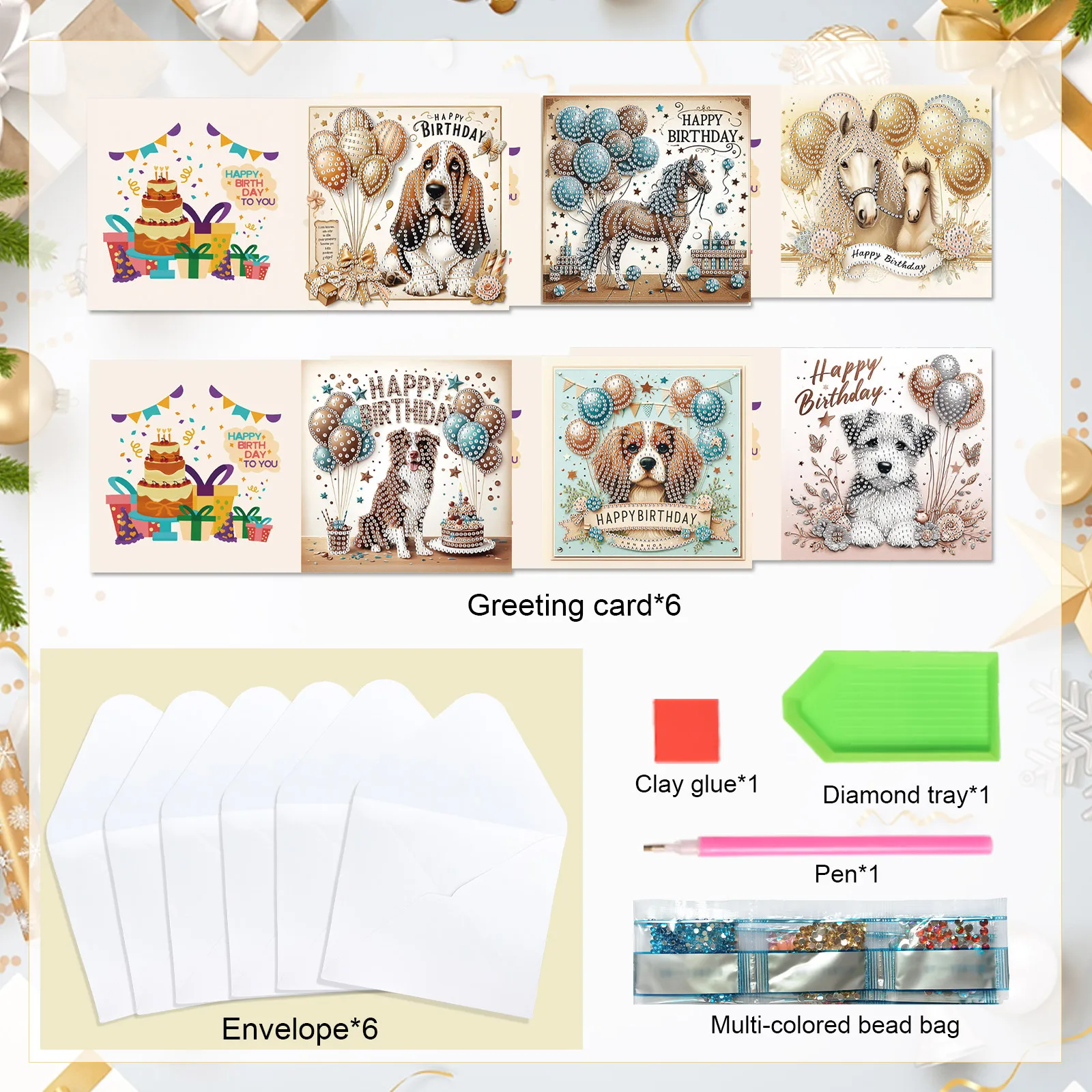 Kit di biglietti d'auguri con  - Art Craft Animals recensione e prezzo