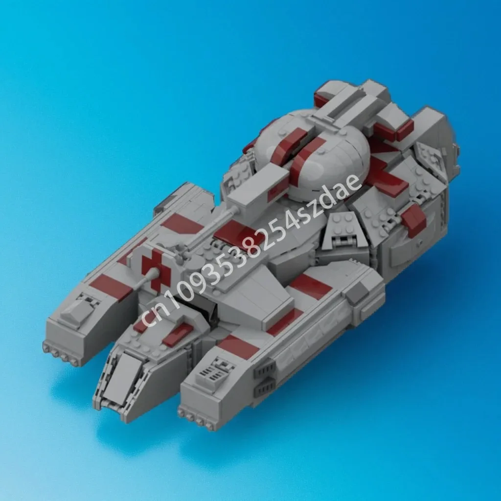 1238개 MOC RX-200 팔치온급 공격 탱크 스타 배틀 블록 스팀 학습 블록 어린이 크리스마스 장난감 선물