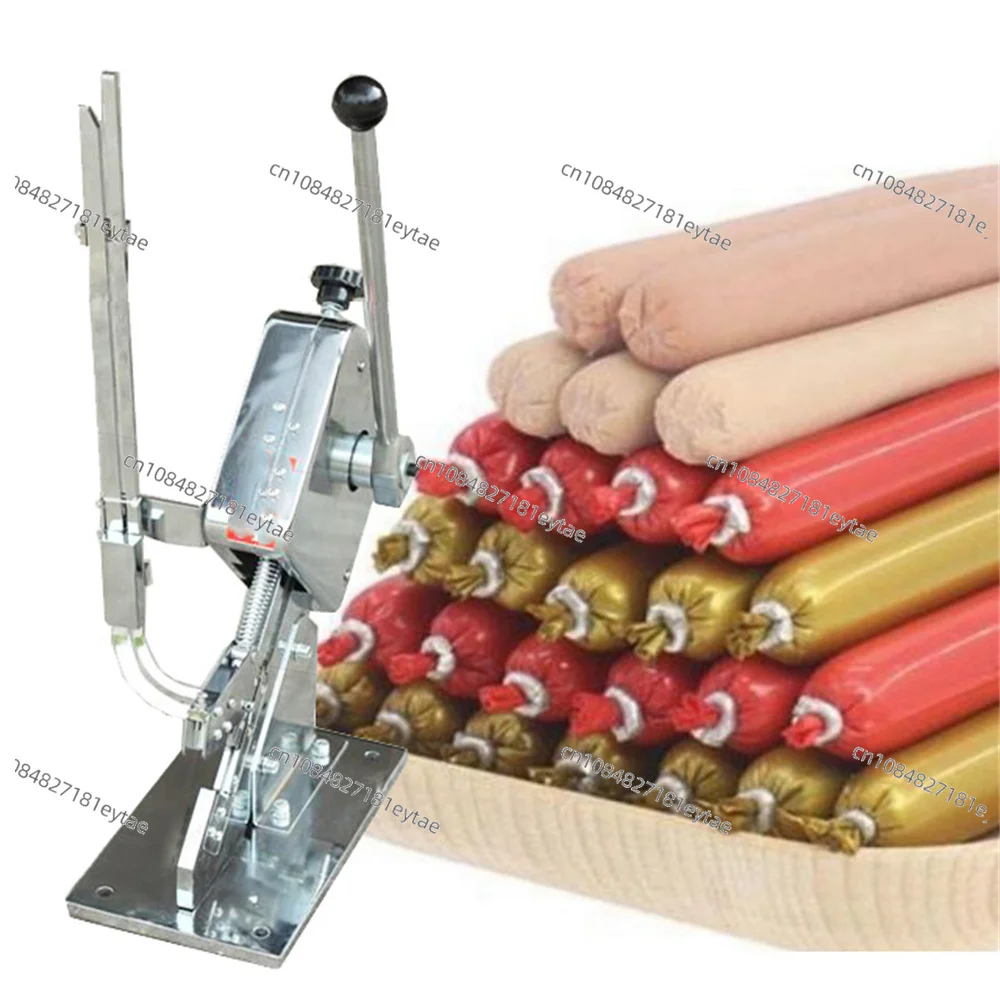 U-Shape Pneumatic Clipper Machine, Automatic Fruit & Vegetable Mesh Bag Packing Sealer