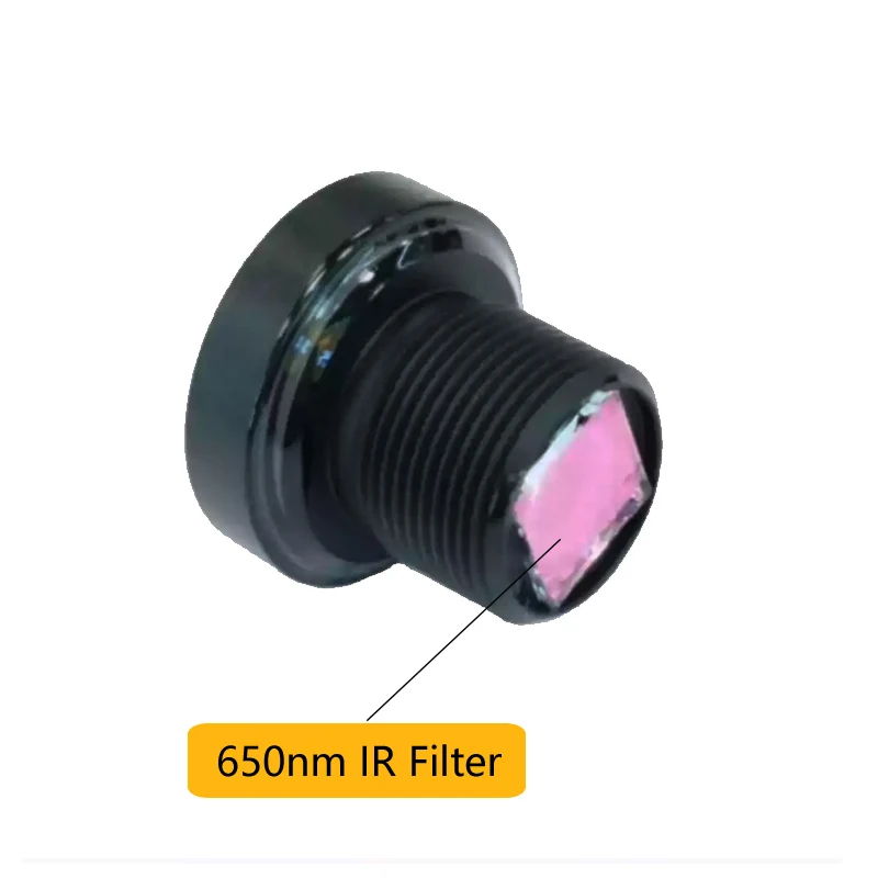 HD 5MP 1.78mm M8 Lens Waterproof Fisheye Lens 650nm IR Filter Car Recorder Rear View / Fishing /Video Door phone Lens Accessory