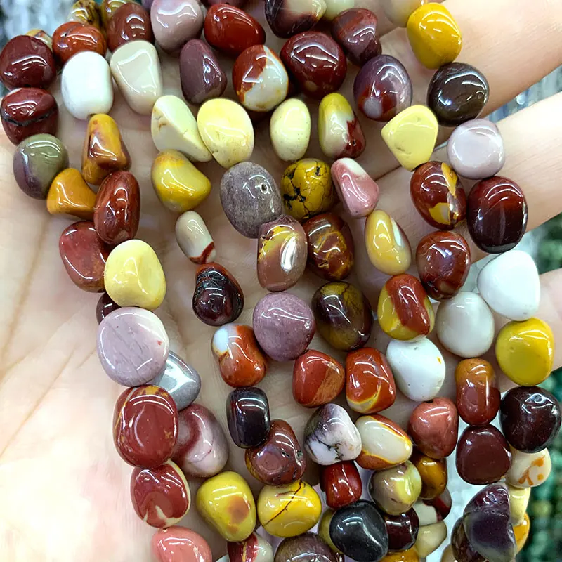 Wholesale 8-12 mm 100% Natural Agates Garnet  Amazonite Jades Amethysts Grave Beads For Jewelry Making DIY Bracelet Necklace