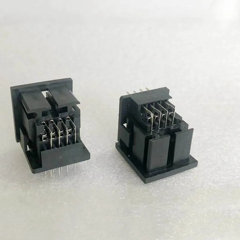 DS-10-04 Large DIN 10-pin video interface DS terminal socket DIN female socket 10 holes