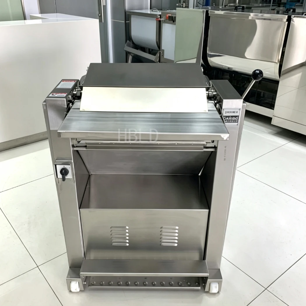 Commercial Pork Skin Peeling Machine, Butchery Skin Remover 370W Motor Equipment for Meat Shop Raw Pork Processing