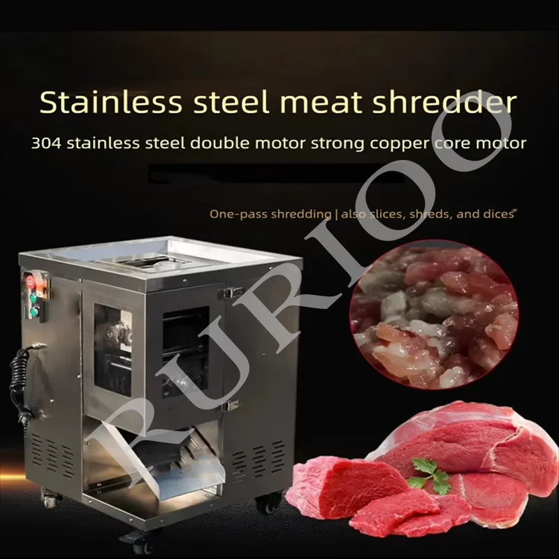 Commercial Stainless Steel Electric Meat And Vegetable Cutting Machine Vertical Slicer for Kitchen And Restaurant Use