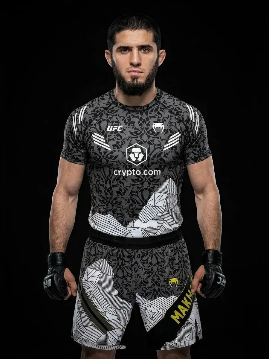 

Летний мужской комплект спортивной одежды для UFC и бокса: быстросохнущая дышащая футболка и шорты для единоборств, спортивная одежда для рестлинга Чарльза Оливиера