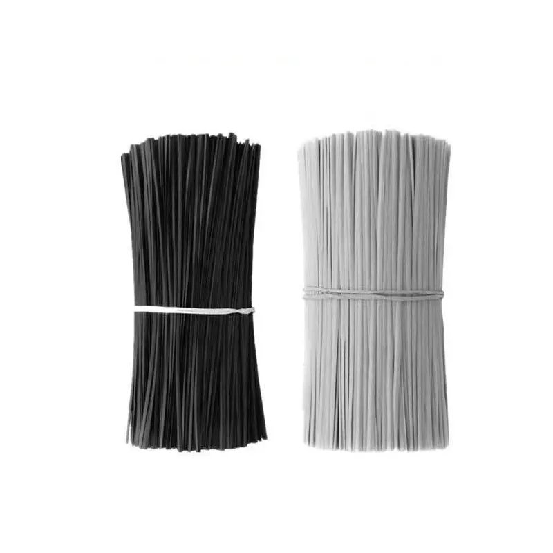 100PCS/Lot 10cm Cable Ties Reusable Oblate Iron Wire Twist Tie Cable Organizer Wire Cord Organizer Cables For Home Office